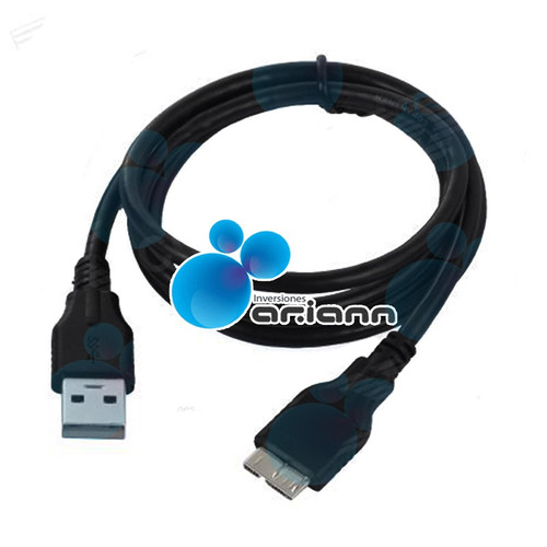 Cable Negro Micro Usb B 3.0 Samsung S5 G900 Note 3 N9000