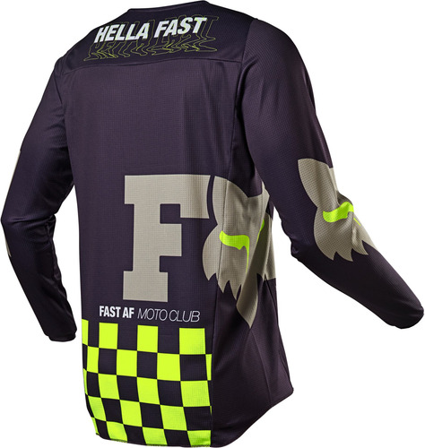 Imagen 3 de 3 de Jersey Remera Motocross Fox - 180 Illmatik