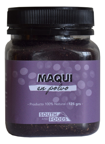 Maqui En Polvo 125g - Antioxidante Vitaminas Super Alimento 