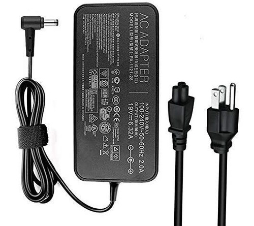 Cargador De Ac Molidz Para Asus 19v 6.32a 120w -negro