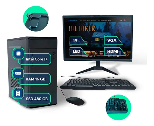 Computador completo MRP Informatica