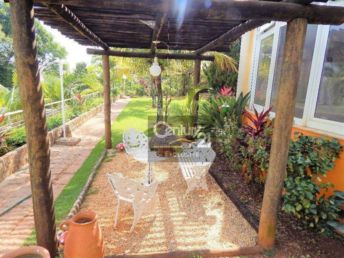 Chácara Residencial À Venda, Colinas Do Mosteiro De Itaici, Indaiatuba - Ch0026. - Ch0026