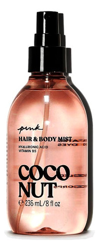 Névoa para cabelo e corpo Victorias Secret Pink Coconut 236 ml