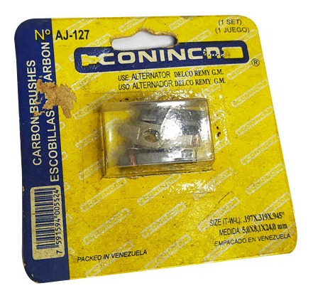 Carbones Alternador Aj-127, Marca Coninca