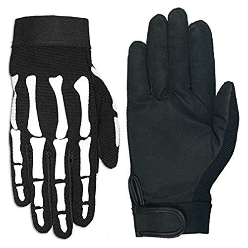 Skeleton Mechanic Gloves (guantes De Mecánico Esquelé...