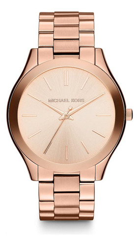 Reloj Michael Kors Runway En Oro Rosa