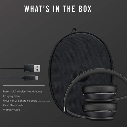 Auriculares Supraaurales Inalámbricos Beats Solo3 Apple W1 C