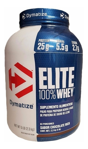 Proteina Dymatize Elite Whey 100% 5 Lbs Choco Peanut Butter