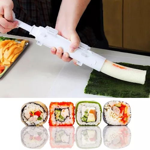 lema documental Tóxico Máquina Para Hacer Sushi, Molde Enrollar Carne O Verduras | MercadoLibre