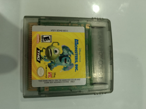 Monsters Inc - Gameboy Color