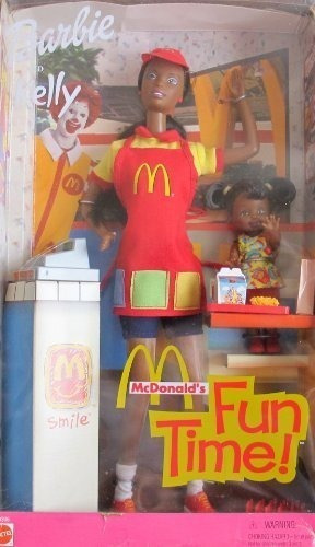 Barbie Y Kelly Mc Donalds ¡tiempo De Diversion! 2001