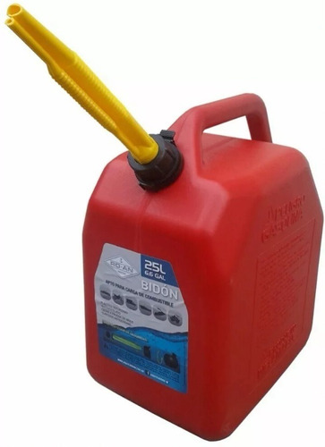 Bidon De Combustible 25 Litros Con Pico