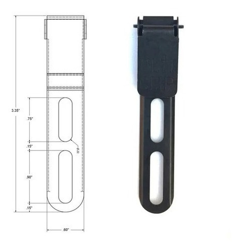 Imagen 5 de 6 de Ulticlip Slim 3.3 Clip Para Holster