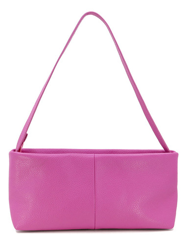 Bolsa Baguete Couro Floater Rosa Usaflex