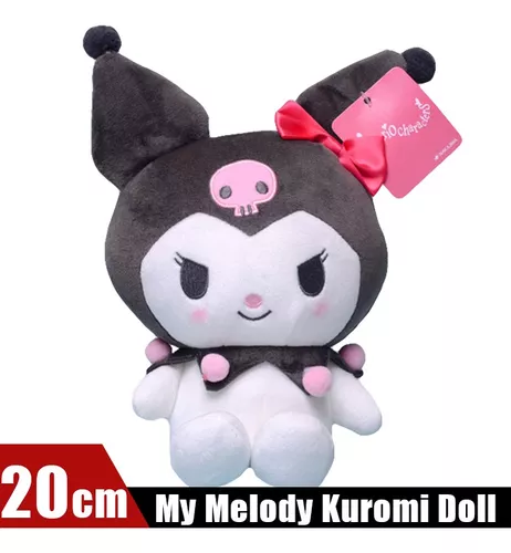 20 Cm De Desenho Animado Fofo Kuromi Brinquedo De Pelúcia Kawaii