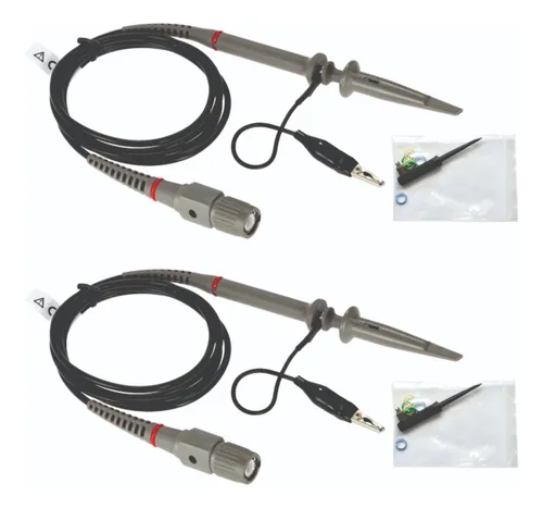 comprar Kit Ponta Prova Osciloscópio 100 Mhz X1 X10 Par