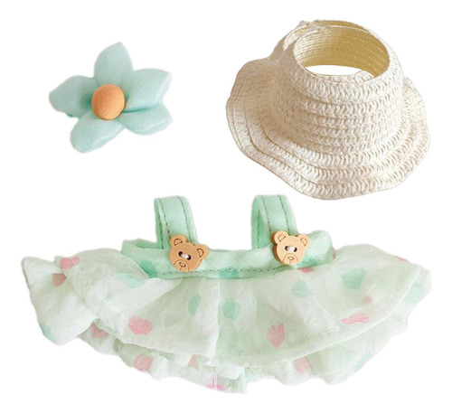 3x Bonecas Vestido Roupas De Boneca Conjunto De Estilo B