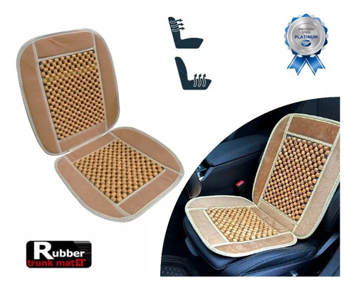 Cubre Respaldo Asiento Bolitas  Vw Jetta Clasico 2011