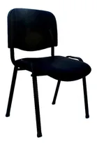 Comprar Silla de escritorio JMI TIENDA DE MUEBLES Fija tapizada ergonómica negra