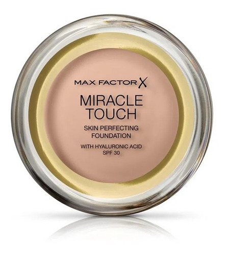 Max Factor Base Miracle Touch Con Ácido Hialurónico Fps 30