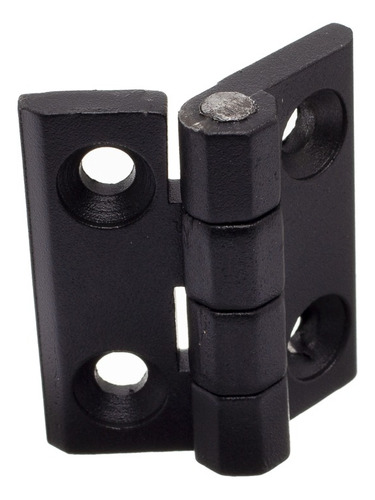 Kit Com 4 Dobradiças Zamak 50x50 Black