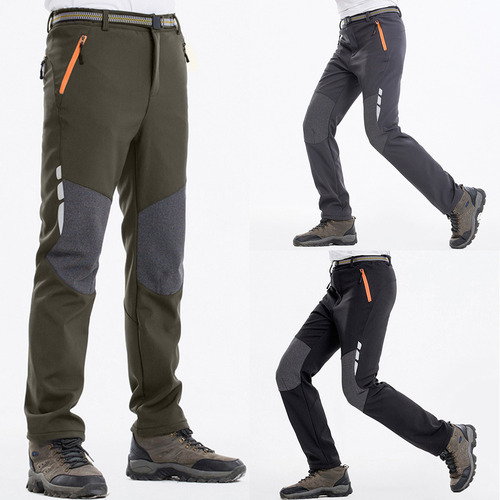 Pantalones Hombre Senderismo Trekking Camping Deportivos Cre