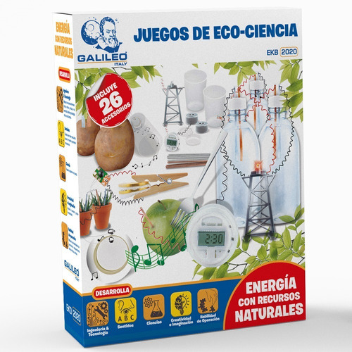 Juego De Ciencia Energia Con Recursos Naturales Eco Galileo