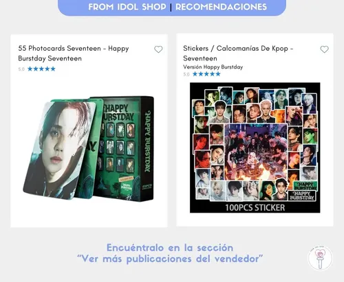 Seventeen - 5º Álbum Happy Burstday (weverse Vr) | Parcelamento