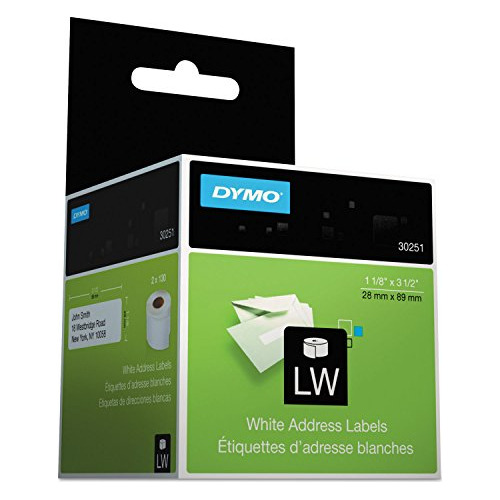 Etiquetas De Dirección Labelwriter, 1 1/8 X 3 1/2 PuLG...