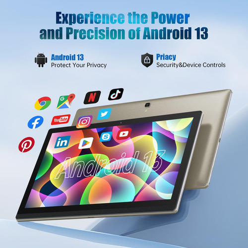 Tablet Meswao Android 13 14,1 Pulgadas, 6 Gb De Ram, 128 Gb