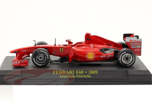Ferrari F60 F1 # 3 Giancarlo Fisichella 2009 Ixo Escala 1/43