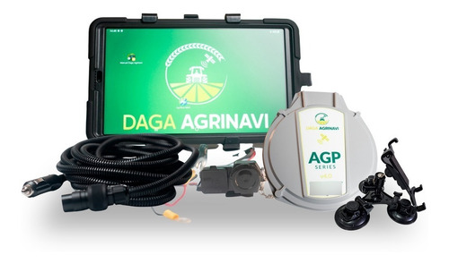 Gps Agrícola Kit Agp Daga Agrinavi 5m + Ventosa Tripla