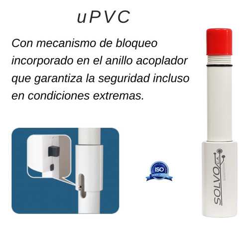 Tuberia Upvc Solvo 1,25 X3m Para Pozos Profundos