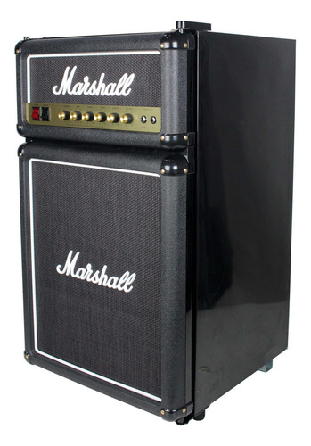 Geladeira Frigobar Marshall 3.2 92 Litros Black 110v Com Led