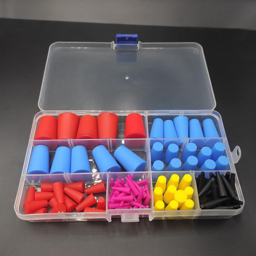 Adaptador Cónico De Goma De Silicona 100x, Protección De