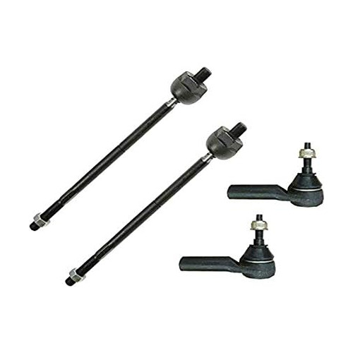 4pc Front Suspension Inner Outer Tie Rod Ends Fits 2005...