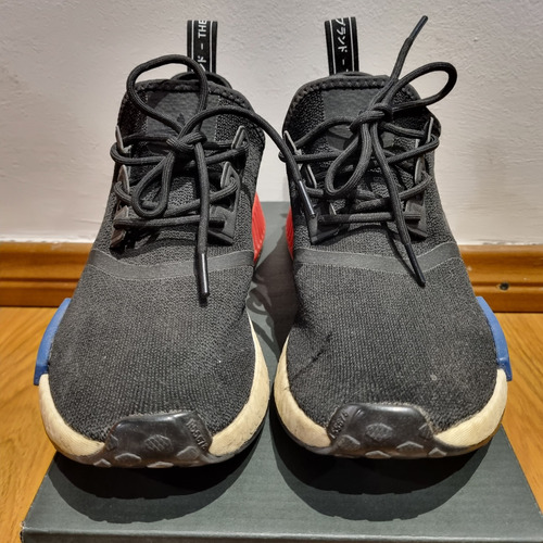 Zapatillas Adidas Nmd R1 Negras Originales - 7.5us (Usado)
