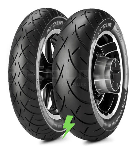 Par Pneu 180/70-16 E 130/80-17 Me888 Marathon Ultra-metzeler
