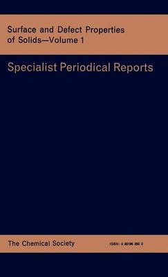 Libro Surface And Defect Properties Of Solids : Volume 1 ...