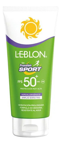 Protector Solar Amplio Espectro Fps 50 Sport 50g Leblon