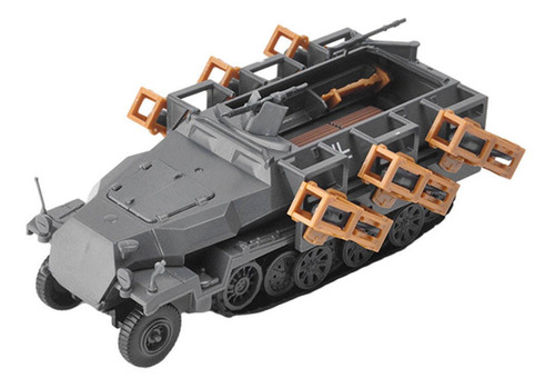 1:72 Alemán Sdkfz 251 De Modelo De Tanque 4d Ejército