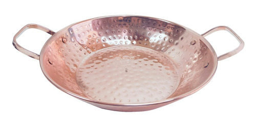 Imagen 1 de 6 de Paila De Cobre N 35 Artesanía Chilena