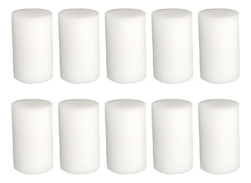 10 Paquete Cubiertas De Espuma De Rodillo De Pintura Hogar