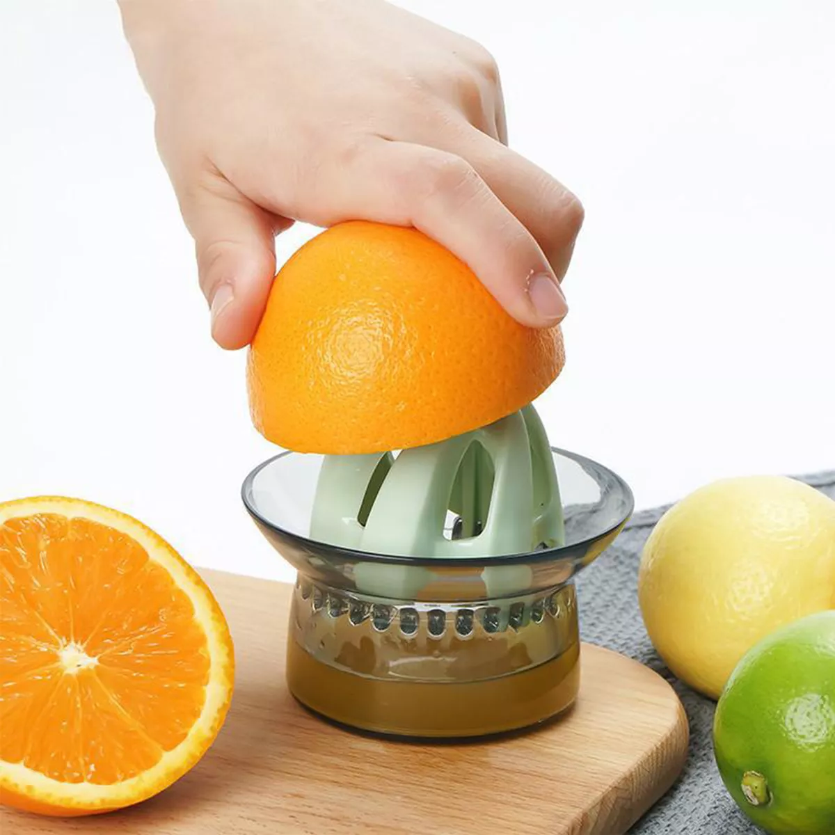 Tercera imagen para búsqueda de exprimidor de naranjas manual
