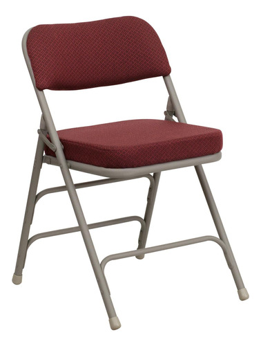 Silla Plegable De Metal Tapizada Hercules De Flash Furniture