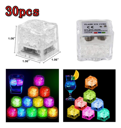 I Cubitos De Hielo Brillantes, Luz Nocturna, Luces