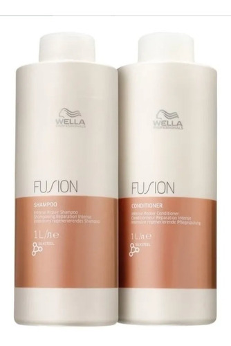 Wella Fusion Shampoo Y Acond Reparación Intensa 1000ml