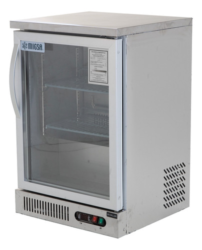 Refrigerador Contra Barra  1 Puerta  Cristal Migsa Sg160