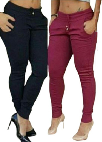 Pantalones Joggers Algodón Gruesos Mujer ( L - Xl )