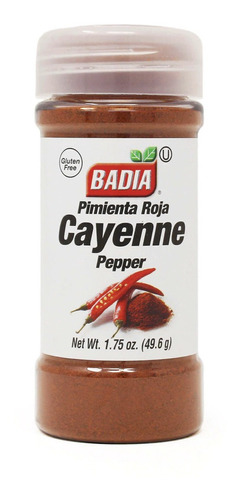 Pimienta Roja Cayena 49,6gr - Cayenne Pepper Badia